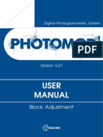 PHOTOMOD. Block Adjustment PDF