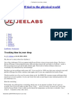 Tracking Time in Your Sleep JeeLabs PDF