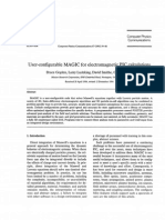 User-Configurable MAGIC For Electromagnetic PIC Calculations