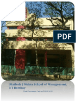 Final Placement Report 2012 SJMSOM IITB