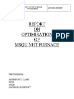 NHT Furnace Optimisation