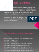 What Is Ratification