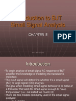 Intro To BJT Small Signal