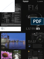 Panasonic LX7 Catalog