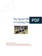 A Manual For Running The Spread Offense by Mark Jackson