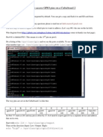 How To Access GPIO Pins On A Cubieboard 2