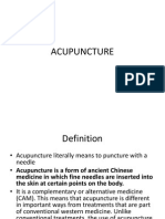 Acupuncture