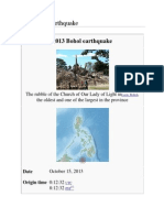 2013 Bohol Earthquake