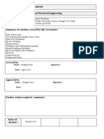 Workshop - Risk Assessment