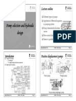 Lecture 5 - Pump Selection