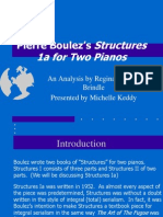 Pierre Boulez's Structures