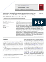 A Systematic Review and Meta-Analysis of Lower Limb Neuromuscular Alteration Associates With Knee Osteoarthritis During Level Walking