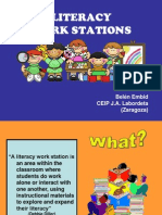 Literacy Work Stations: Belén Embid CEIP J.A. Labordeta (Zaragoza)