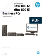 HP Elitedesk 800 G1 and Eliteone 800 G1 Business Pcs