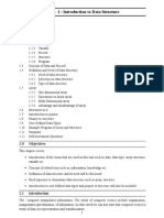 Introduction To Data Structure