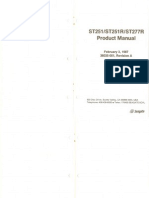 Seagate ST251 Product Manual (1987)