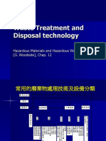 Waste Treatment and Disposal Technology