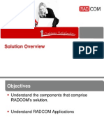 Radcom Solution Overview