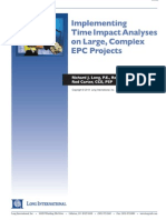 Long Intl Implementing TIA Analyses On Large Complex EPC Projects