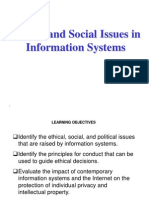 Ch4 Ethical and Social Issue in Information Systems