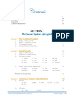 Section I: The Sound System of English