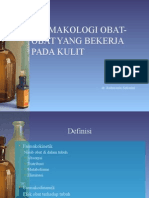 Farmakologi Obat-Obat Yang Bekerja Pada Kulit