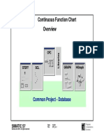 CFC Continuous Function Chart: Common Project - Database Common Project - Database