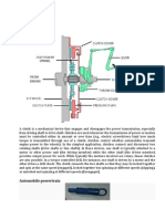 Clutch: Automobile Powertrain