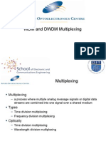 WDM and DWDM Multiplexing