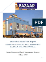 Retailvisitreportofbigbazaar 140420055123 Phpapp02 PDF