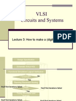 Lecture 3 VLSI Design Flow