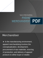 Types of Merchandising