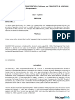 International Hotel Corporation, Petitioner, vs. Francisco B. Joaquin, JR. and RAFAEL SUAREZ, Respondents