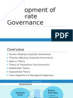 Development of Corporate Governance