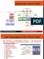 SAP Organization Structure