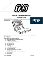 Dtec-BC (Boost Controller) Instruction Manual