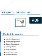 Chapter 1: Introduction: Silberschatz, Galvin and Gagne ©2009 Operating System Concepts - 8 Edition