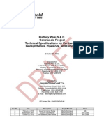 Technical Specifications For Earthworks, Geosynthetics Rev.C