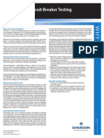 Low Voltage Circuit Breaker Testing - Emerson
