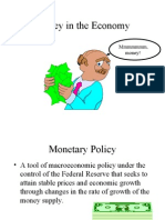 Money and Monetary Policy Spring 2003