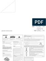 VSX-921-K Manual ENpdf PDF