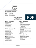 Centrifugal Pump Halco 2500 Manual 