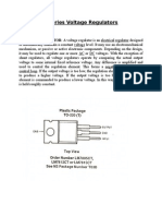 LM7805 Series Voltage Regulators