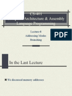 Assembly Language Programming - CS401 Power Point Slides Lecture 08