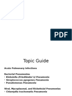 Radiology - Chest Infections