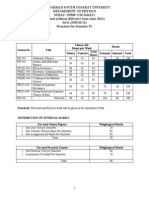 MSC Physics Semester IV, VNSGU