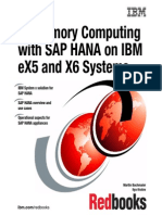 In-Memory Computing With SAP HANA On IBM EX5 and X6 Systems