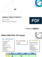 Wimax 5000 Por/Poi: Sept. 5, 2007 Wimax Access Engineering