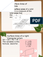 Grade 9 Geometry - Surface Area