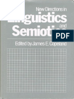 (Current Issues in Linguistic Theory 32) James E. Copeland-New Directions in Linguistics and Semiotics-Rice University Studies (1984)